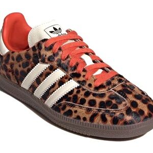 Adidas Leopard Print Sneakers